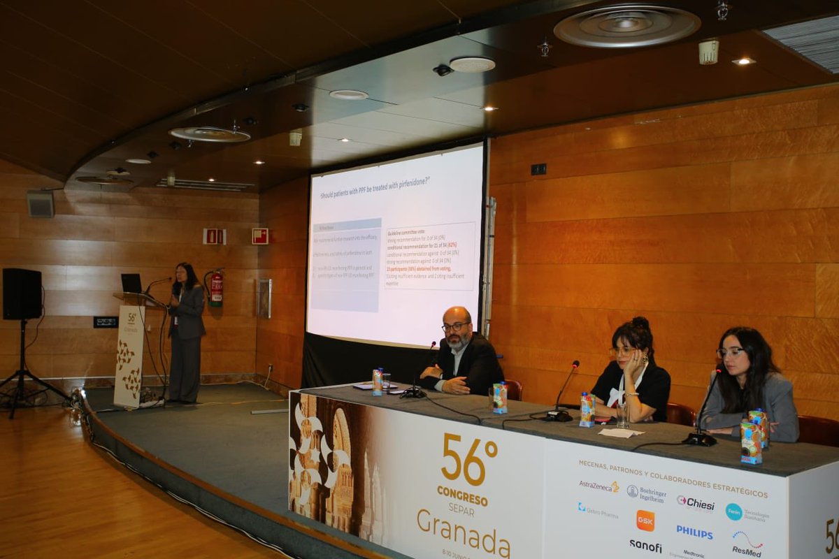 Comenzamos la #Separ2023 en #area EPID. La Dra. Claudia Valenzuela nos comenta la metodología GRADE en guías. El programa de formación de investigación en EPID empieza! ⁦<a href="/SeparRespira/">SeparRespira</a>⁩