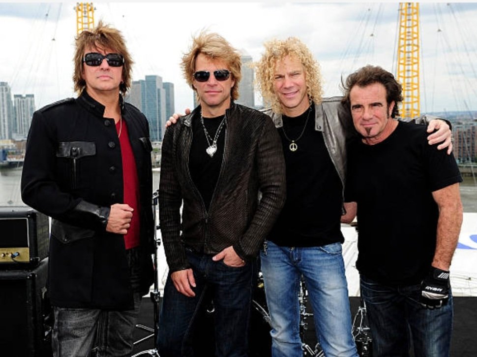 Bon Jovi at O2 Arena rooftop. June 2010.
#BonJovi