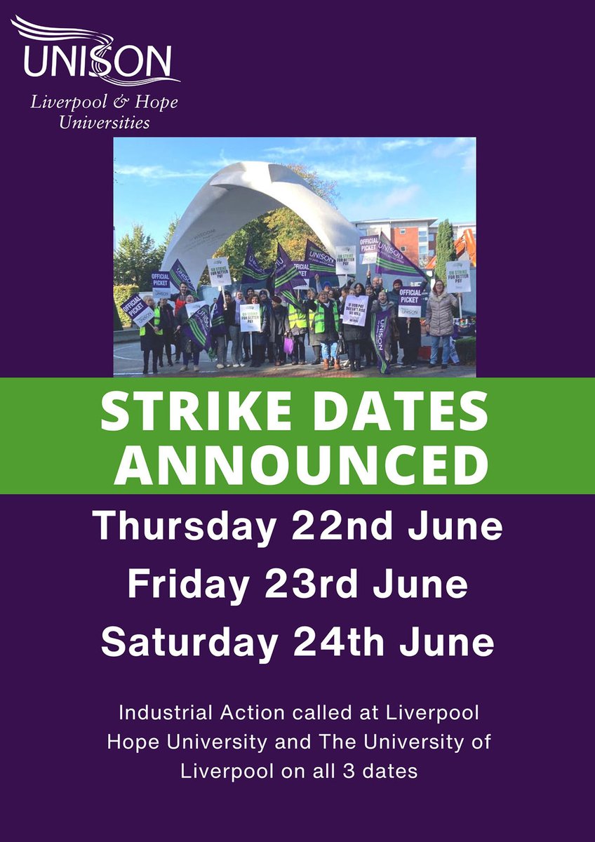 LivHopeUnison's tweet photo. UNISON members do not take the decision to enter into industrial action lightly. It is a last resort.  

Our members are NOT worth 25% less today than they were 12 years ago.  

#SettleTheDispute #Fairpay https://t.co/E66U5D3nMd