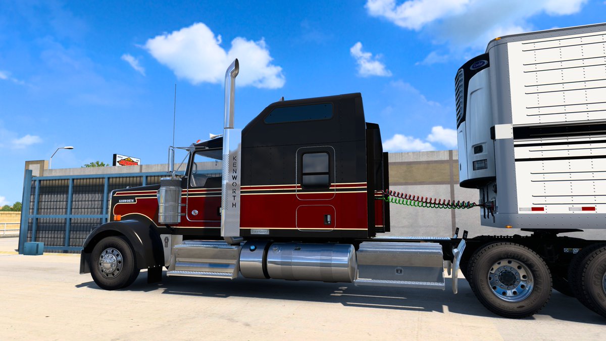 A Legend in Trucking. #Kenworth #W900 #AmericanTruckSimulator