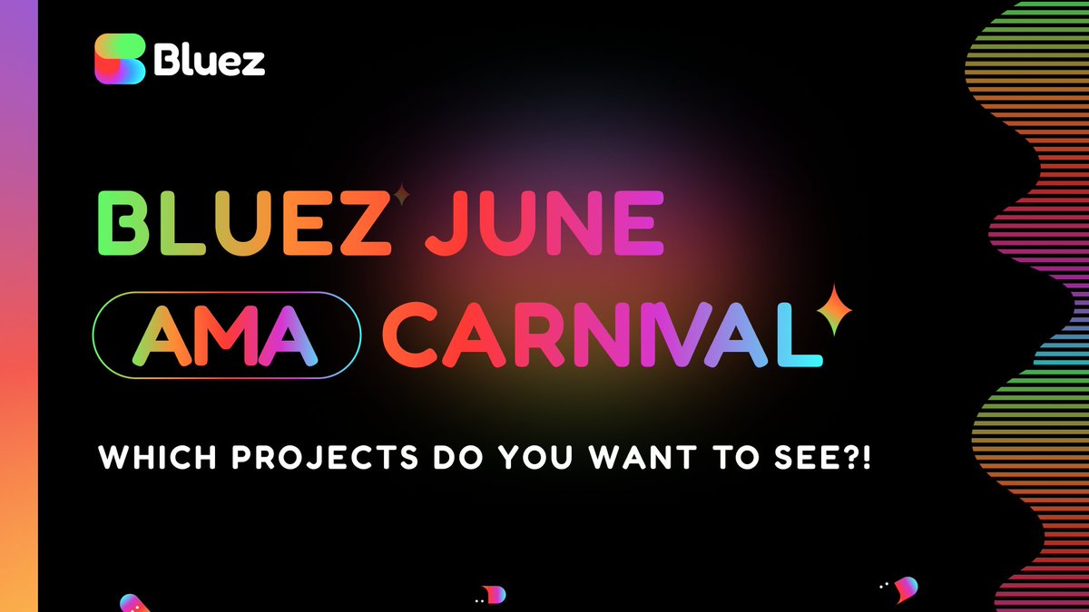 BluezNFT's tweet image. 🌟Join us on the exciting journey of building Bluez, the community-driven marketplace on @AstarNetwork!  

We&apos;re launching the monthly Bluez AMA Carnival, showcasing amazing projects and collections within the  NFT Universe. Tell us which projects you want to see in comments! 💥