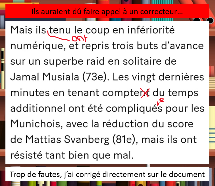 giroudcorrect's tweet photo. Attardons-nous sur un journal que je lis régulièrement : le 20 minutes édition suisse. @20minutesOnline

C'est beaucoup d'informations, mais aussi beaucoup de fautes.
Mais bon... c'est un journal gratuit...

#français #orthographe #fautes https://t.co/bvQNtIViqJ