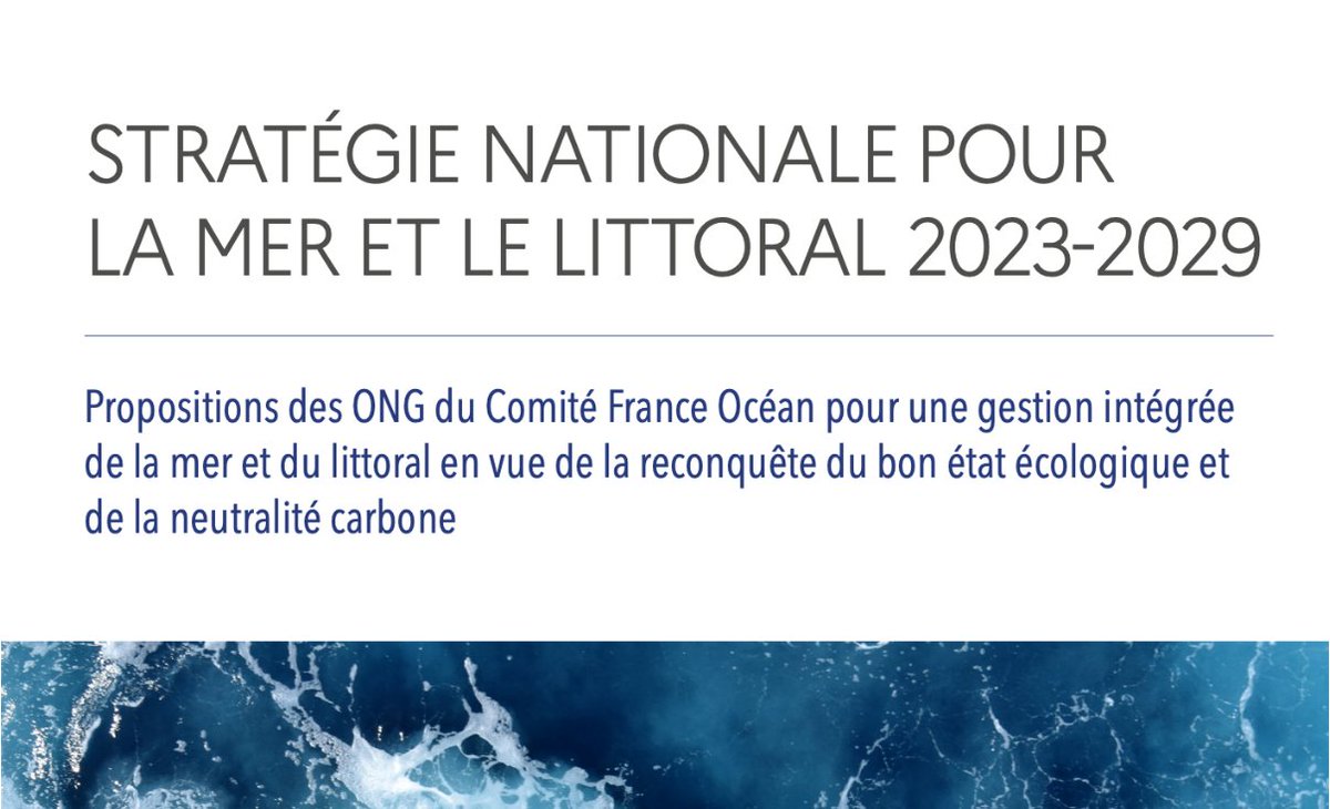 ocean_climate's tweet photo. [TRIBUNE] Directement inscrite dans le Code de l’environnement🌍, cette stratégie #SNML2 doit permettre l'atteinte du bon état écologique en métropole &amp; en outre-mer &amp; concourir à la neutralité carbone 2/8
📕Découvrez les recommandations du @ComiteOcean 👇 https://t.co/xUQY24hkUQ https://t.co/qzYcz6T8k9