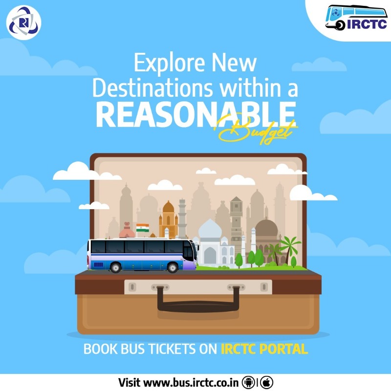 IRCTCofficial's tweet photo. The #IRCTC portal makes it easy to find affordable #busjourneys to your destination on the website. 

Visit https://t.co/zptKFg2BhC to book your #bustrip.

@AmritMahotsav @incredibleindia @tourismgoi #azadikirail #irctcbus #bus #IRCTC