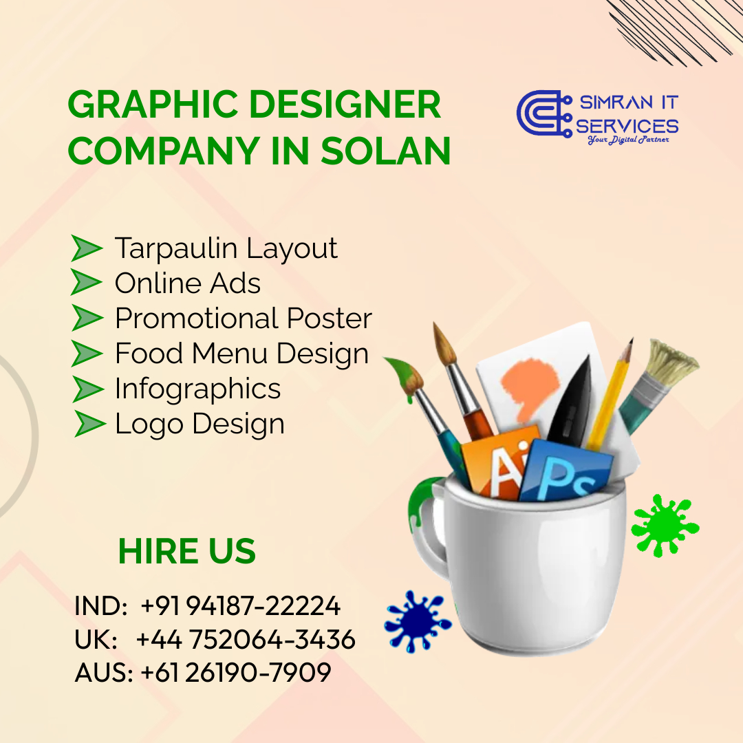 ServicesSimran's tweet photo. "Graphic Designer company in Solan"
Contact Us:-
IND: +91 94187-22224
UK: +44 752064-3436
AUS: +61 26190-7909
.
.
.
.
.
#simranitservices #webdevelopment #socialmediamarketing #development #branding #websitedevelopment #codinglife #webdev #socialmedia #computerscience #appdevelop https://t.co/Mvm6pTFJwk