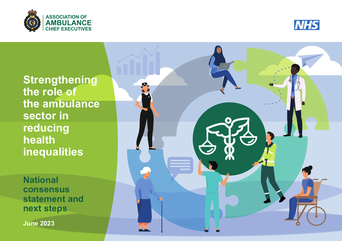 New #consensus launched to support UK #Ambulance Services in playing a more central role in Reducing #HealthInequalities and improving health outcomes.

👉aace.org.uk/news/new-conse…

#AmbulanceHealthInequalities 

#ICS #NHS <a href="/ParamedicsUK/">College of Paramedics</a> <a href="/OHID/">Office for Health Improvement and Disparities</a> <a href="/HindleLinda/">Linda Hindle OBE</a> <a href="/NHSEngland/">NHS England</a> <a href="/CCamacho_NHS/">Christine Camacho</a>