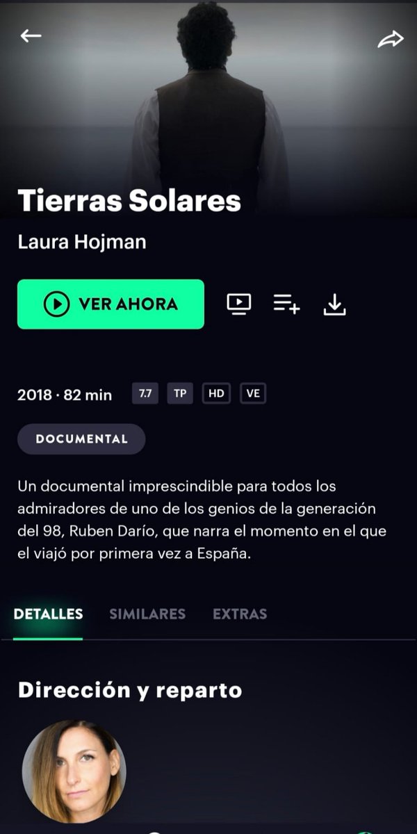 laurahojman's tweet photo. Ya está en @Filmin Tierras solares, un documental sobre la belleza, el dolor, el arte y las luces abisales ☀️ https://t.co/HO3k8GQHTC