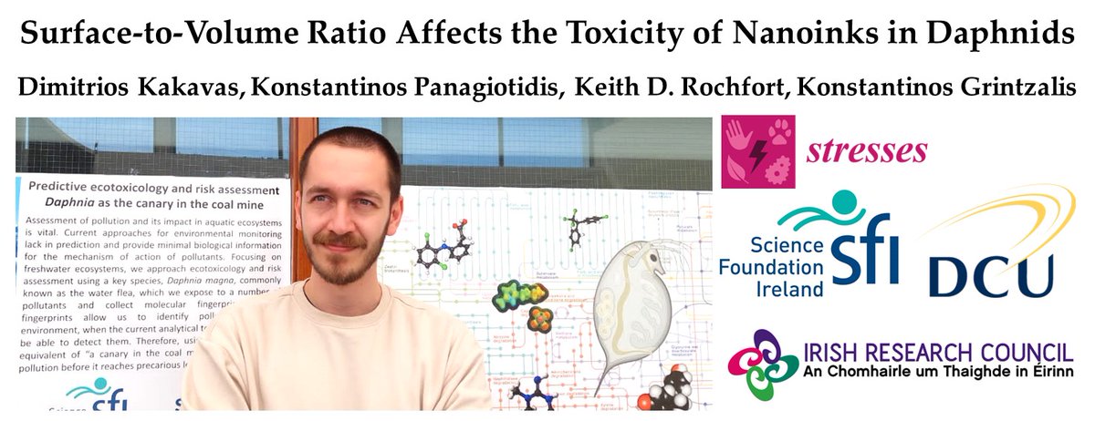 Dimitris Kakavas, in his latest article in @MDPIOpenAccess, investigated the impact of surface to volume on toxicity of nanomaterials. 
Read more at mdpi.com/2673-7140/3/2/… @IrishResearch @scienceirel