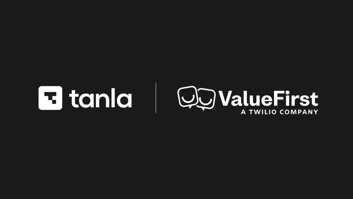 Big day for Tanla. Acquiring ValueFirst from Twilio, global leader in CPaaS. 
Our largest acquisition with revenues ~950 Cr p.a. 30% revenue from Saudi, UAE and Indonesia. Bigger, better and stronger together