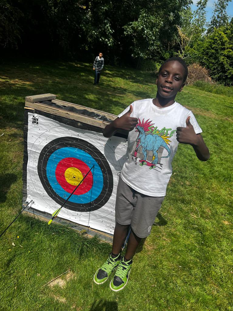 Who hit the target 🎯#schooljourney