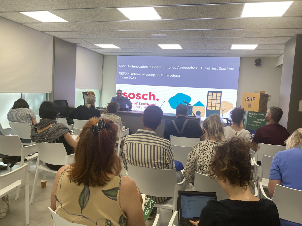 JenniferChallinor (@jennifchallinor) on Twitter photo Great to see Mike <a href="/SOSCHChiefExec/">Mike Staples</a>
talking at #ISHF2023 <a href="/clt_europe/">European Community Land Trust Network</a> #communityledhousing about the potential of community led housing in Dumfries (focusing on <a href="/midstquarter/">Midsteeple Quarter</a> and Ladyfield) to the European city network. <a href="/CrichtonTrust/">The Crichton</a> <a href="/dgcarecampus/">Care Campus Project</a> Great to see Mike <a href="/SOSCHChiefExec/">Mike Staples</a>
talking at #ISHF2023 <a href="/clt_europe/">European Community Land Trust Network</a> #communityledhousing about the potential of community led housing in Dumfries (focusing on <a href="/midstquarter/">Midsteeple Quarter</a> and Ladyfield) to the European city network. <a href="/CrichtonTrust/">The Crichton</a> <a href="/dgcarecampus/">Care Campus Project</a>