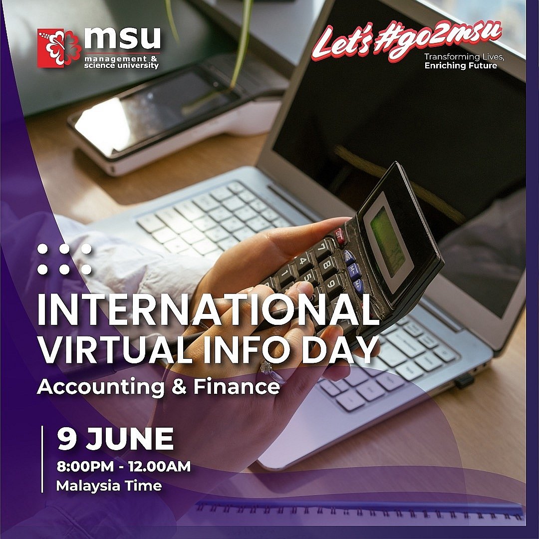 Back to back @MSUmalaysia 🇲🇾 International Virtual Info Day this 8 & 9 June. We believe that physical interaction is still the best approach. However if you are unable to come to the campus, we bring it virtually to you. Let's #go2msu virtual.msu.edu.my @EnrolmentMsu