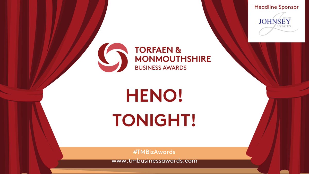 Tonights the night for the @TMbizawards 🎊
Taking place at Abergavenny Market Hall. We are looking forward to recognising the businesses, entrepreneurs and rising stars of the regions tmbusinessawards.com #Torfaen #Monmouthshire #SirFynwy #TMBizAwards