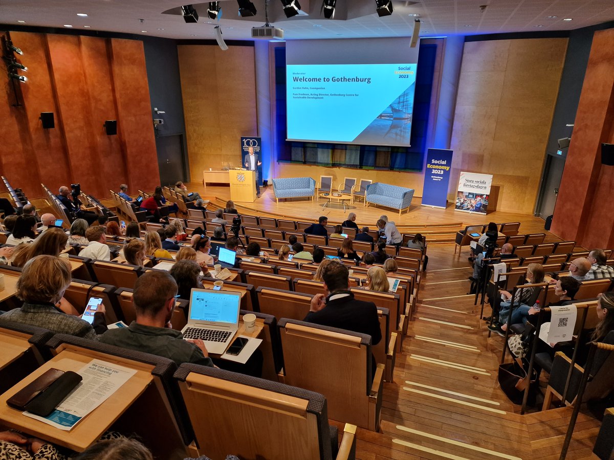 Social Economy 2023 – Building a Stronger and Resilient Europe - Gothenburg 📍🙌🏻 top policymakers, practitioners exchanging ideas, exploring innovative strategies, and fostering sustainable solutions for EU's🇪🇺  growth