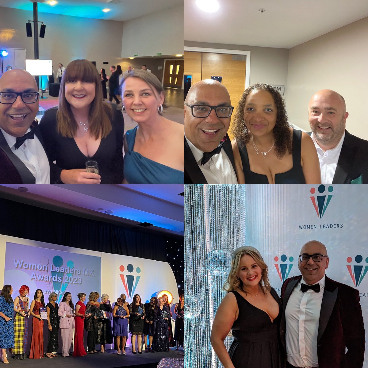 What a night #wlmk2023 more pics to follow. Lovely to see you @MRSDTEA @AmandaWrightYY @DARRENDMKFM #miltonkeynes #lovemk