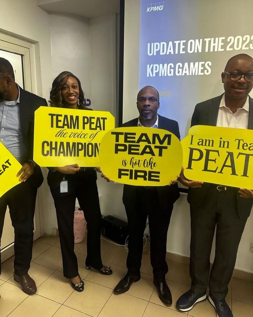 dearkefty's tweet photo. All Custom Placards and Instagram frame from us #partyshoppersng #kpmg2023 #KPMGTeamPeat2023 https://t.co/u89qO8ng4G