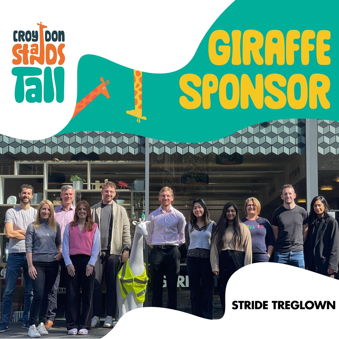 Our #London studio has joined the #CroydonStandsTall herd! We're sponsoring a giraffe on @CroydonBID's 10-week art trail in support of @crisis_uk and we've donated a smaller giraffe to local Ridgeway Primary School as part of the project's learning programme. Stay tuned...🦒💚🦒