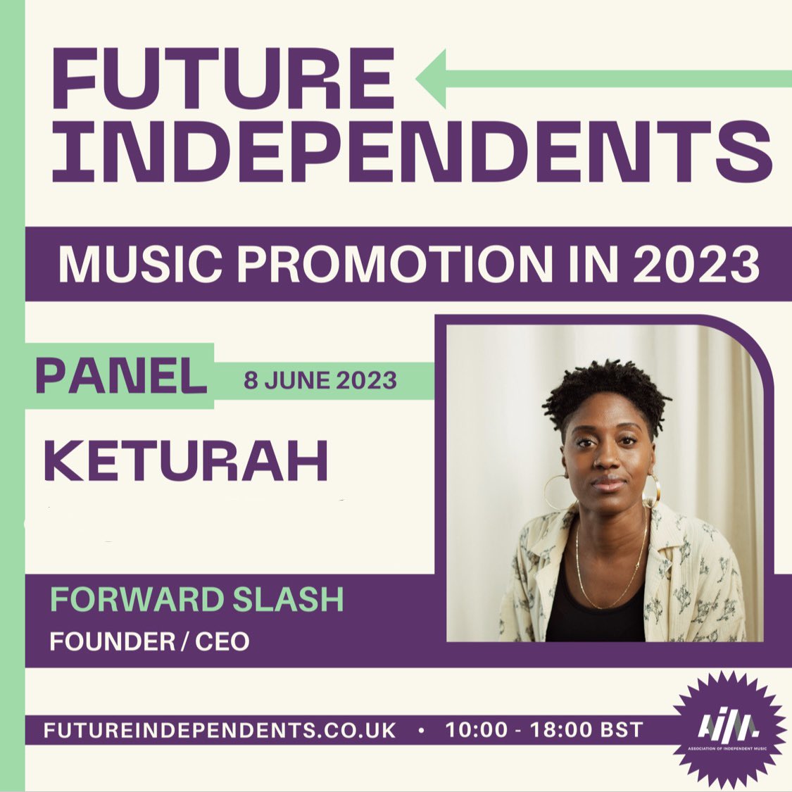 Thee Jackie of all Trades (@k2rah_) on Twitter photo hosting an online panel for <a href="/AIM_UK/">AIM</a> at 11am with <a href="/DorianPerron/">Dorian Perron</a>, <a href="/GoodEnergyPR/">Good Energy PR</a> & <a href="/NotionMagazine/">NOTION</a> covering social media, PR, radio plugging, publications and more for building your promo campaign in 2023.
still time to join, register for free: futureindependents.co.uk hosting an online panel for <a href="/AIM_UK/">AIM</a> at 11am with <a href="/DorianPerron/">Dorian Perron</a>, <a href="/GoodEnergyPR/">Good Energy PR</a> & <a href="/NotionMagazine/">NOTION</a> covering social media, PR, radio plugging, publications and more for building your promo campaign in 2023.
still time to join, register for free: futureindependents.co.uk