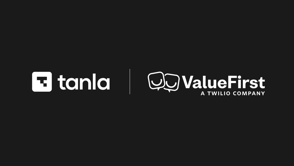 Tanla is excited to announce the acquisition of <a href="/ValueFirstIN/">ValueFirst</a> from Twilio, a global leader in CPaaS. This acquisition reaffirms #Tanla’s position as the market leader in India and accelerates global expansion. For more details, visit bit.ly/23tvf
#CPaaS #NewAcquisition