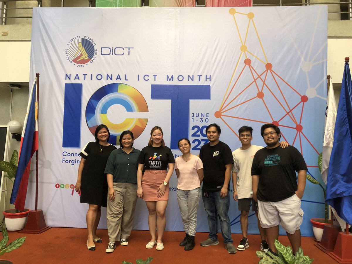 metasagawarrior's tweet image. LOOK! 👀

#MetaSagaWarriors Team joined the celebration of National ICT Month at @DICTgovph Head Office. It was nice showcasing our flagship game together with our fellow tech enthusiast under the Game Developers Association of the Philippines (GDAP). 

Happy National #ICT Month,