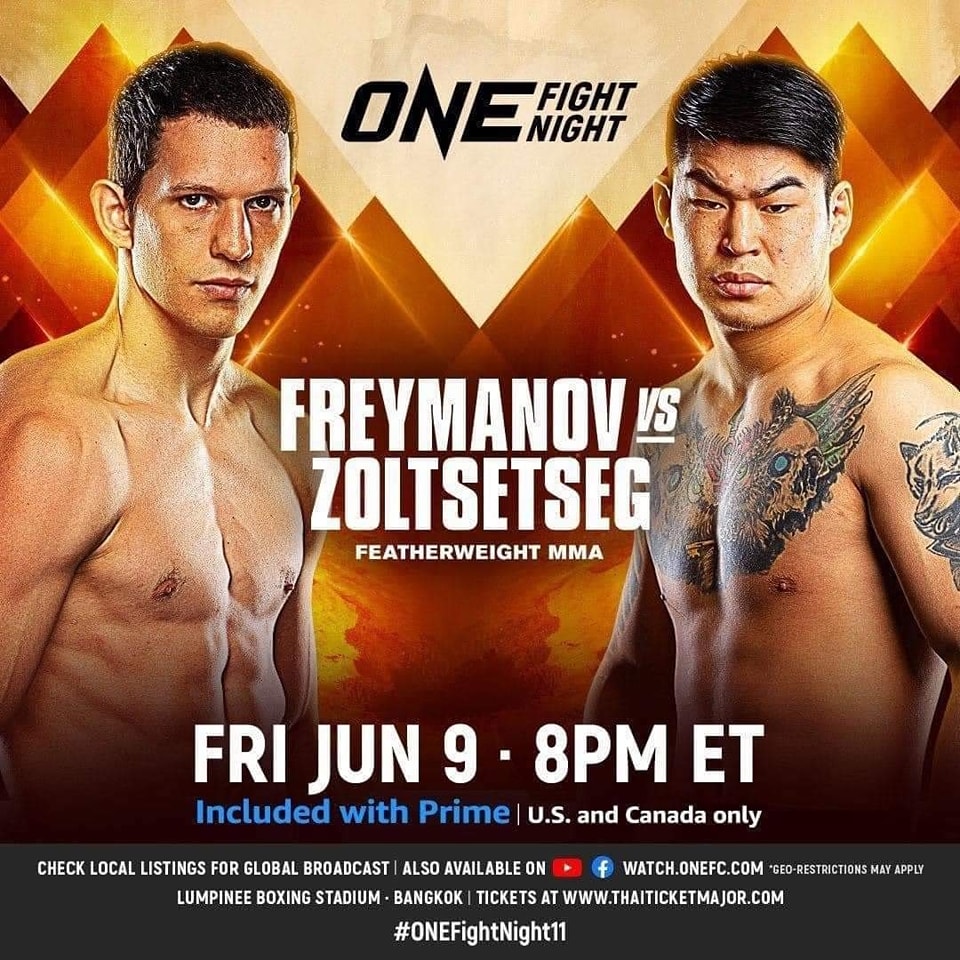 Манай улсын тамирчин З.Шинэчагтага "One championship" холбооны зургаа дахь тулаанаа ОХУ-ын тамирчин Илья Фреймановтой энэ сарын 10-нд Улаанбаатарын цагаар 08:00 цагийн үед хийнэ.