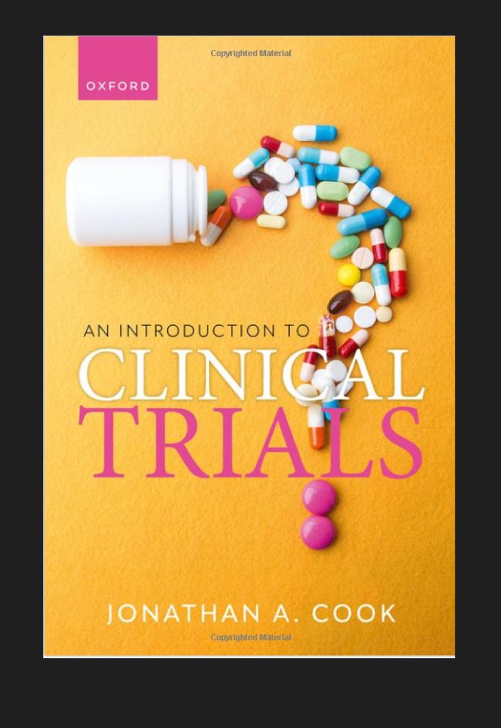 ProfJACook's tweet image. Delighted my book “Introduction to Clinical Trials” is  released next week! 

Available @ Amazon 
amazon.co.uk/Introduction-C…  
or via OUP
global.oup.com/academic/produ…
and soon all good bookshops 😇

#statstwitter #epitwitter #ClinicalTrials #clinicalresearch