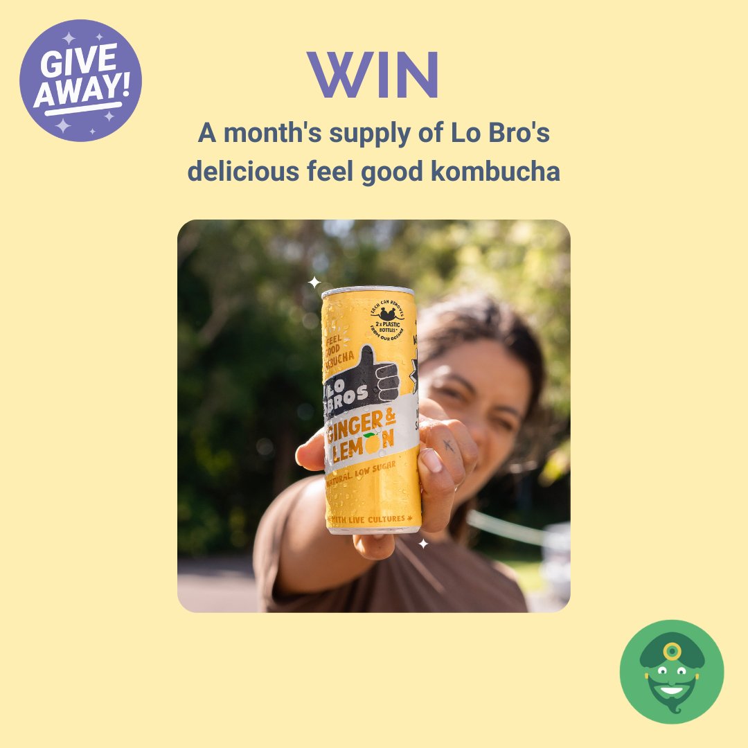 🥳 #GIVEAWAY 

Win a month's worth of @lobroskombucha
delicious Kombucha!   

To enter:
1. Like this post💚
2. Follow us and Lo Bros
3. Tag a friend (+1 entry per comment)  

T&C's:  Ends 13/05. UK entrants only. 

 #giveawaytime #win