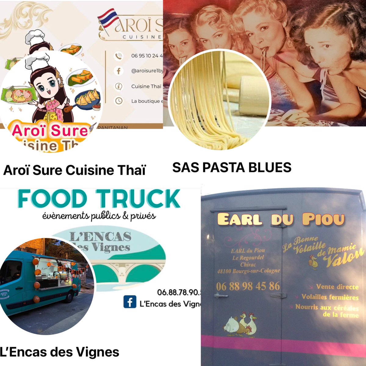 🥪 -{ FOOD-TRUCK }- 🥘

Lors de notre anniversaire, à partir de 19h00, vous pourrez manger. 

Des bons petits plats vous attendrons, avec les buvettes à proximité, pour patienter pour le feu d’artifice et l’ouverture du bal.

Venez nombreux !!!

Likez, partagez