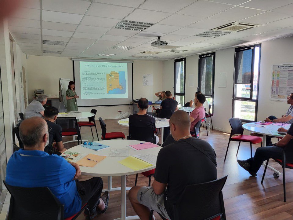 👌Semaine du transport logistique à Saint Assiscle 🚌 avec un nouvel atelier auprès des demandeurs d’emploi pour détecter des aptitudes et susciter des vocations 👨‍🏭 #tousmobilises #perpignan #transport #logistique