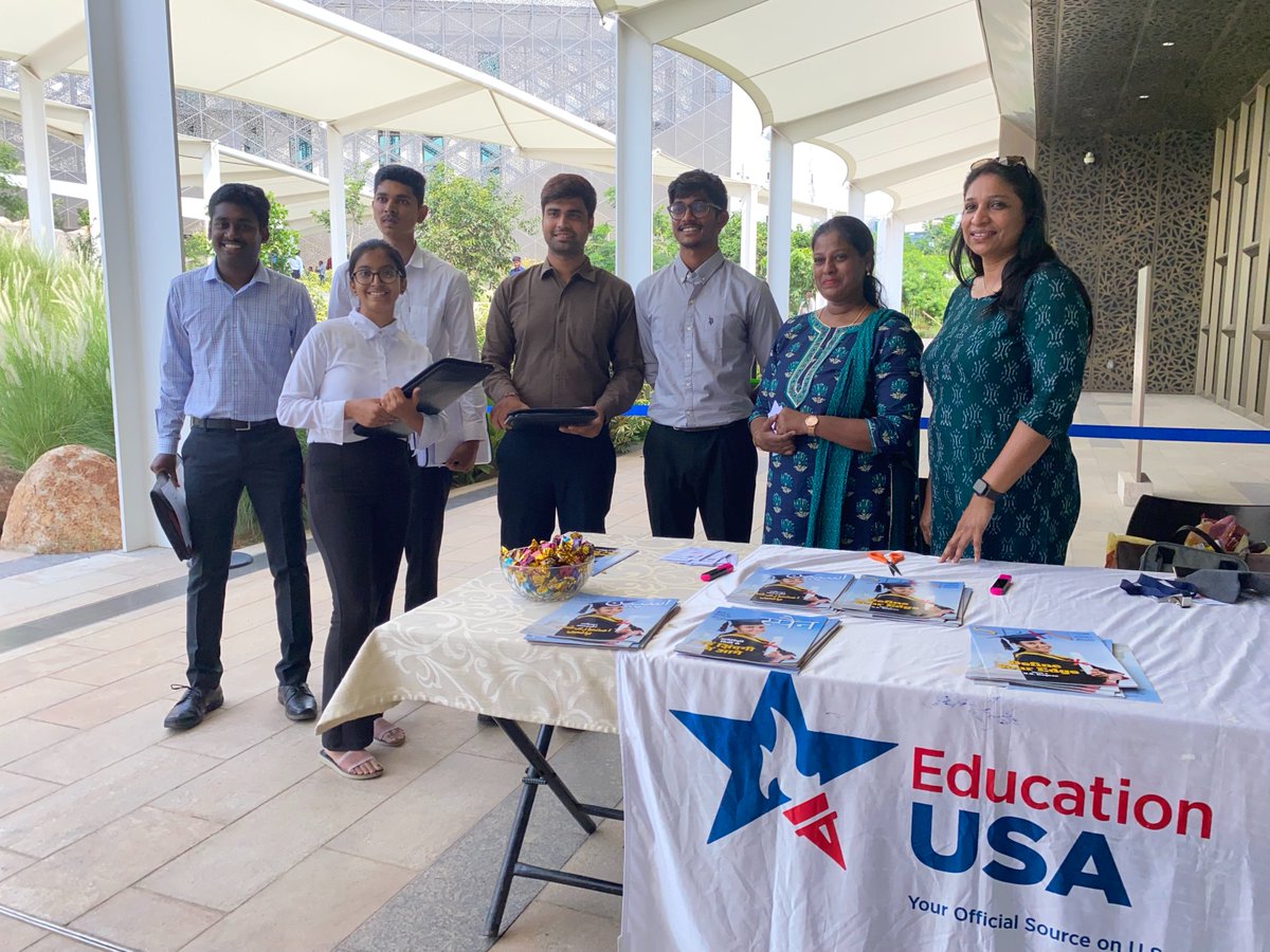 We celebrated Student Visa Day yesterday & honored the long-standing #USIndia relationship built on educational ties, mutual respect, and cultural exchange. Consular officers & I congratulated students traveling to the U.S. and presented them with their U.S. visas. #StudyInTheUS