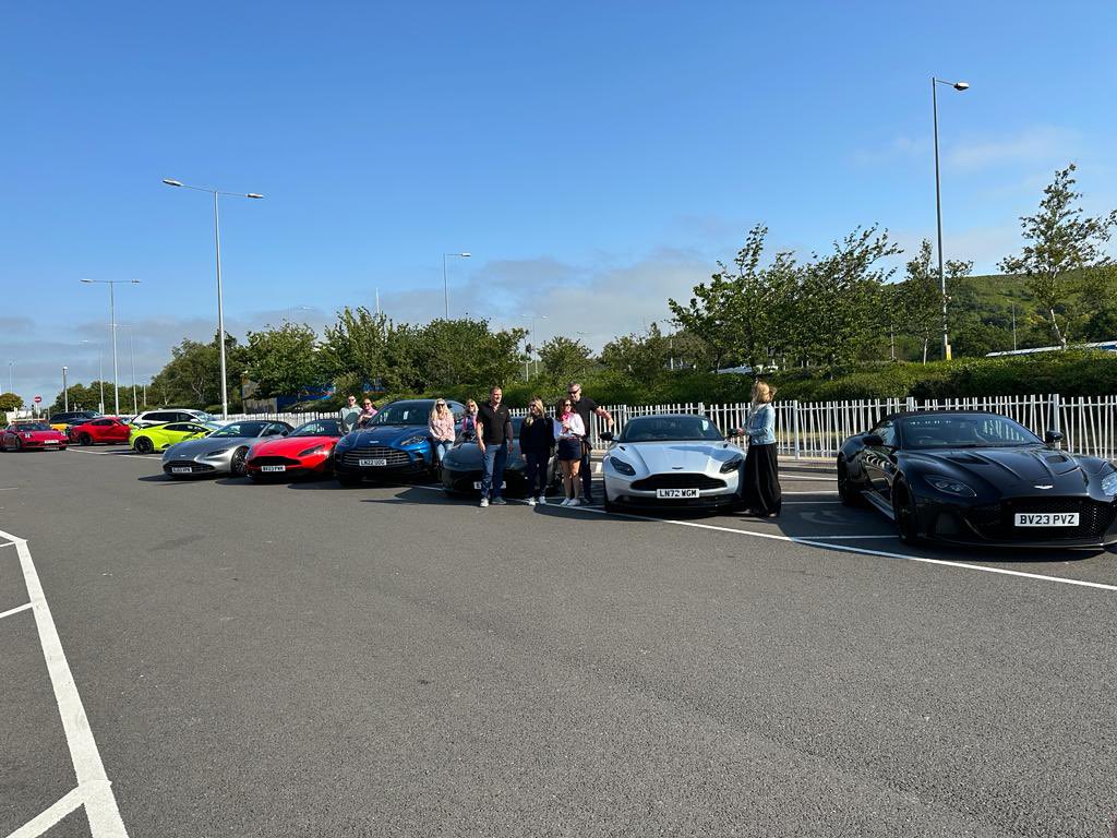 GRANGEMOTORS's tweet photo. The Grange Le Mans road trip has begun, our guests on their way to @24hoursoflemans #GrangeAstonMartin #Lemans24hrs #roadtrip https://t.co/Kg6sZyEcSB