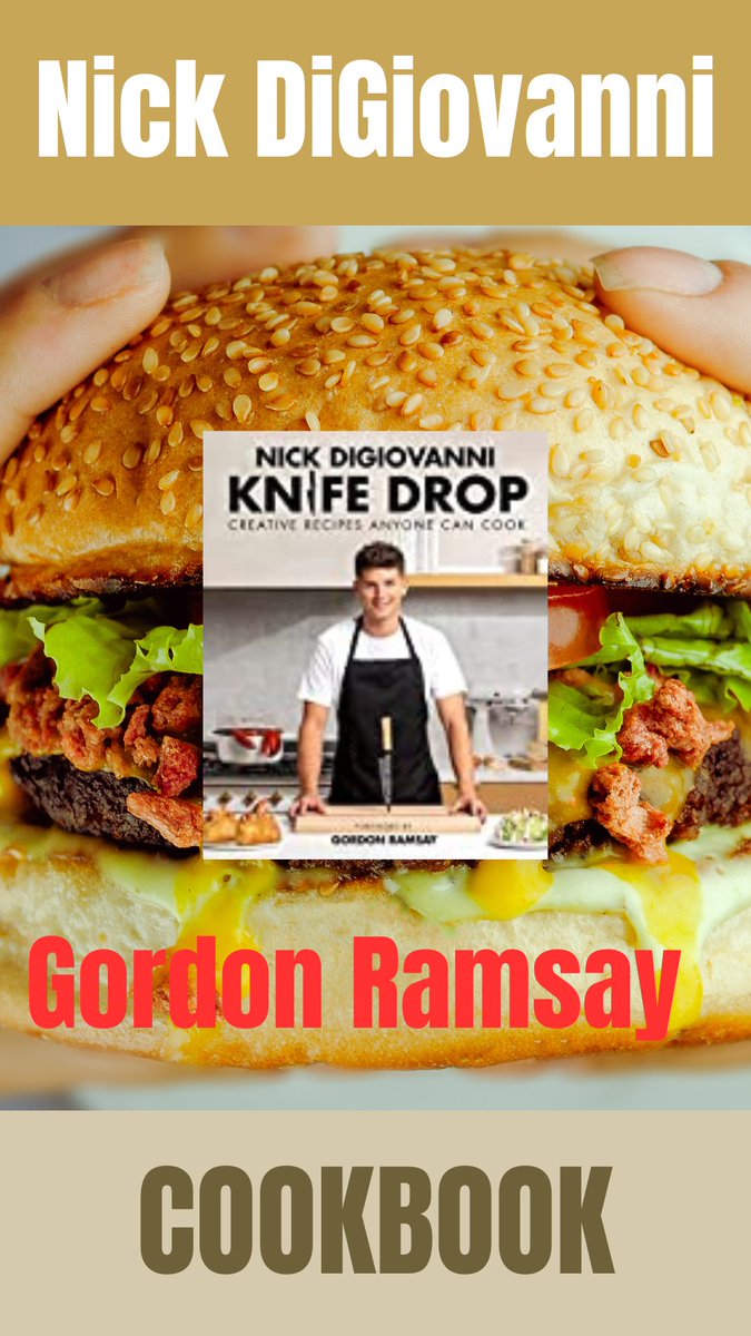 #cookbook #books 
Nick DiGiovanni has only 1 rule: NO RULES, JUST COOK! He has earned a foreword from the master: Gordon Ramsay:“You used so much oil, the U.S. want to invade the f—ing plate.” . More info: link in bio. https://t.co/hmR4ahy90Y
