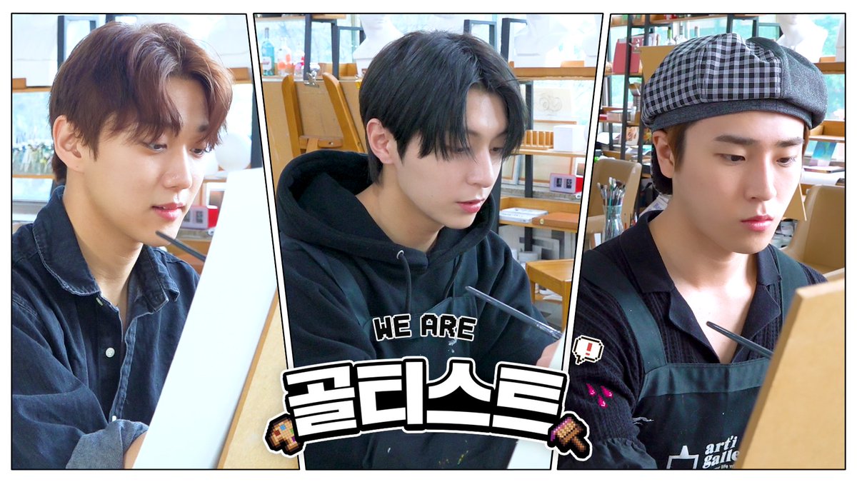 [🎥] GOLTIST | 그림천재 금동이들🖌 미술과 한 발짝 가까워짐👀💗 EP.2

▶ youtu.be/5LAbBRzZYuU
▶ weverse.io/goldenchild/me…

#GoldenChild #골든차일드 #GNCD
#골티스트 #GOLTIST #미술 #그림그리기 #그림천재
#Y #배승민 #홍주찬