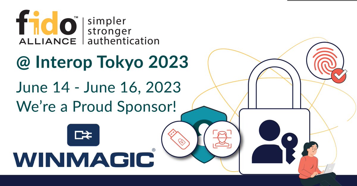 WinMagicJapan's tweet photo. #ウィンマジック は、来週の #Interop にて #FIDO アライアンスブース内に出展致します。#MagicEndpoint FIDO Eazyのデモを始め講演も行いますので、ぜひお立ち寄りください。詳細はこちら：https://t.co/OamoMEhQnH https://t.co/yhHzqiwqRU