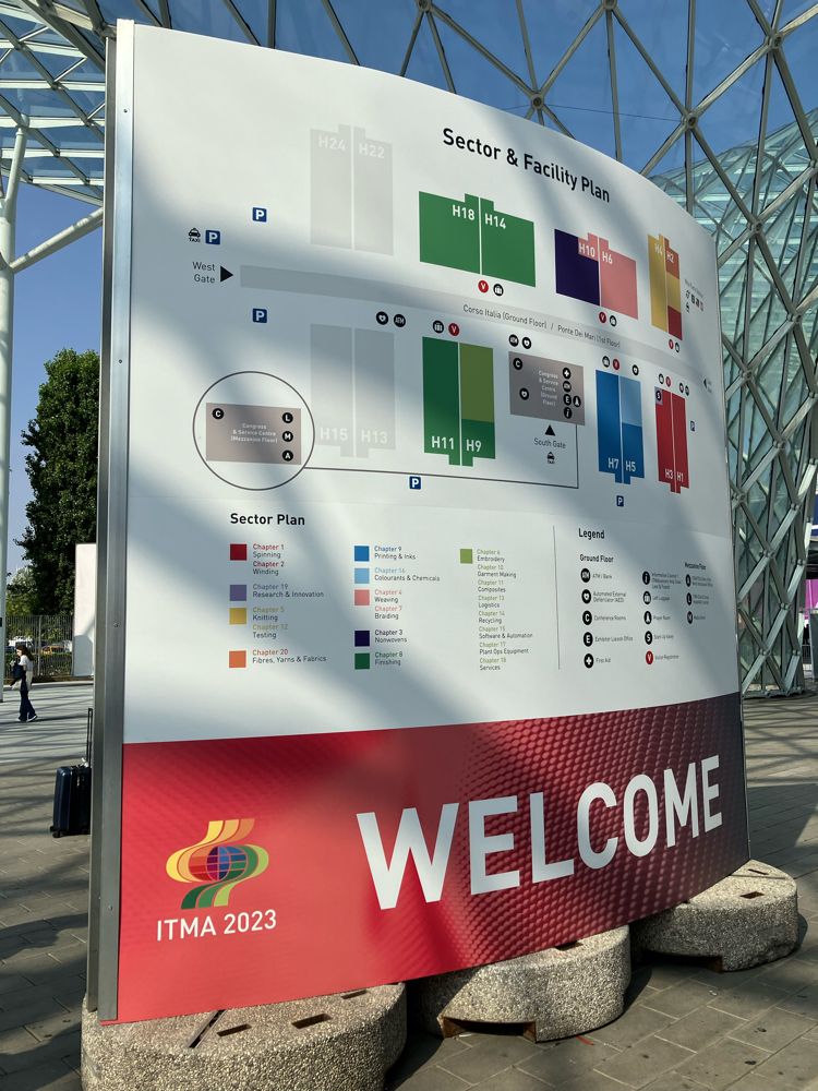 PrinterTextile's tweet image. Arriving at #itma2023, expecting a lot of major news in #digitaltextile printing