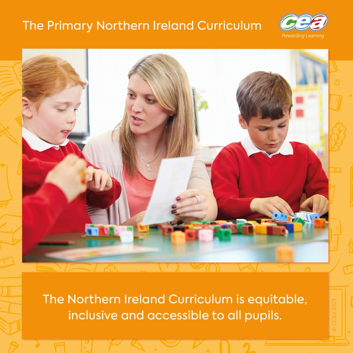 CCEA_info's tweet image. Active and experiential learning experiences are a great way to keep lessons relevant to each child's prior knowledge. 

To find out more about different approaches to learning and teaching within the Primary NI Curriculum visit:
🔎bit.ly/3TRQIGZ  
#Relevance #NIC