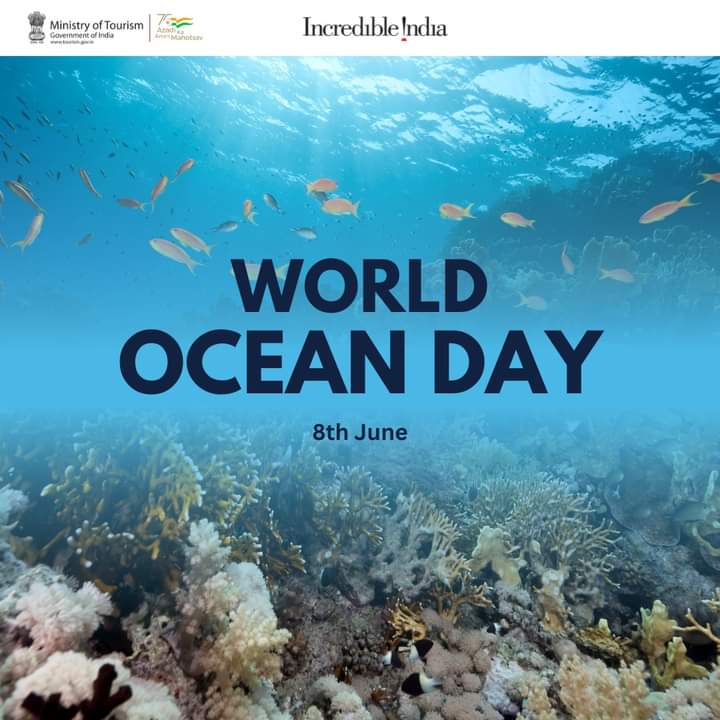 Our oceans are home to some of the most incredible creatures on the planet. On World Ocean Day, let's remember to protect their habitats. Together, we can make a difference.

#WorldOceanDay2023 #LifeUnderWater #SDG2030 #GoGreen #NoPlastic #MissionLiFE #TravelForLiFE
