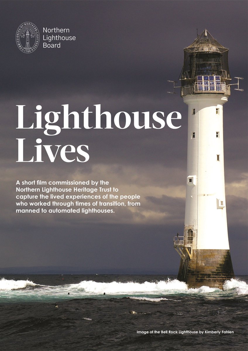 Look out for screenings in your area of #LighthouseLives. The film captures the experiences of the men &amp; women who worked for the Northern Lighthouse Board through times of transition from manned to automated lighthouses. Tonight (8 June) <a href="/GairlochMuseum/">Gairloch Museum</a> bit.ly/3J4HOBD