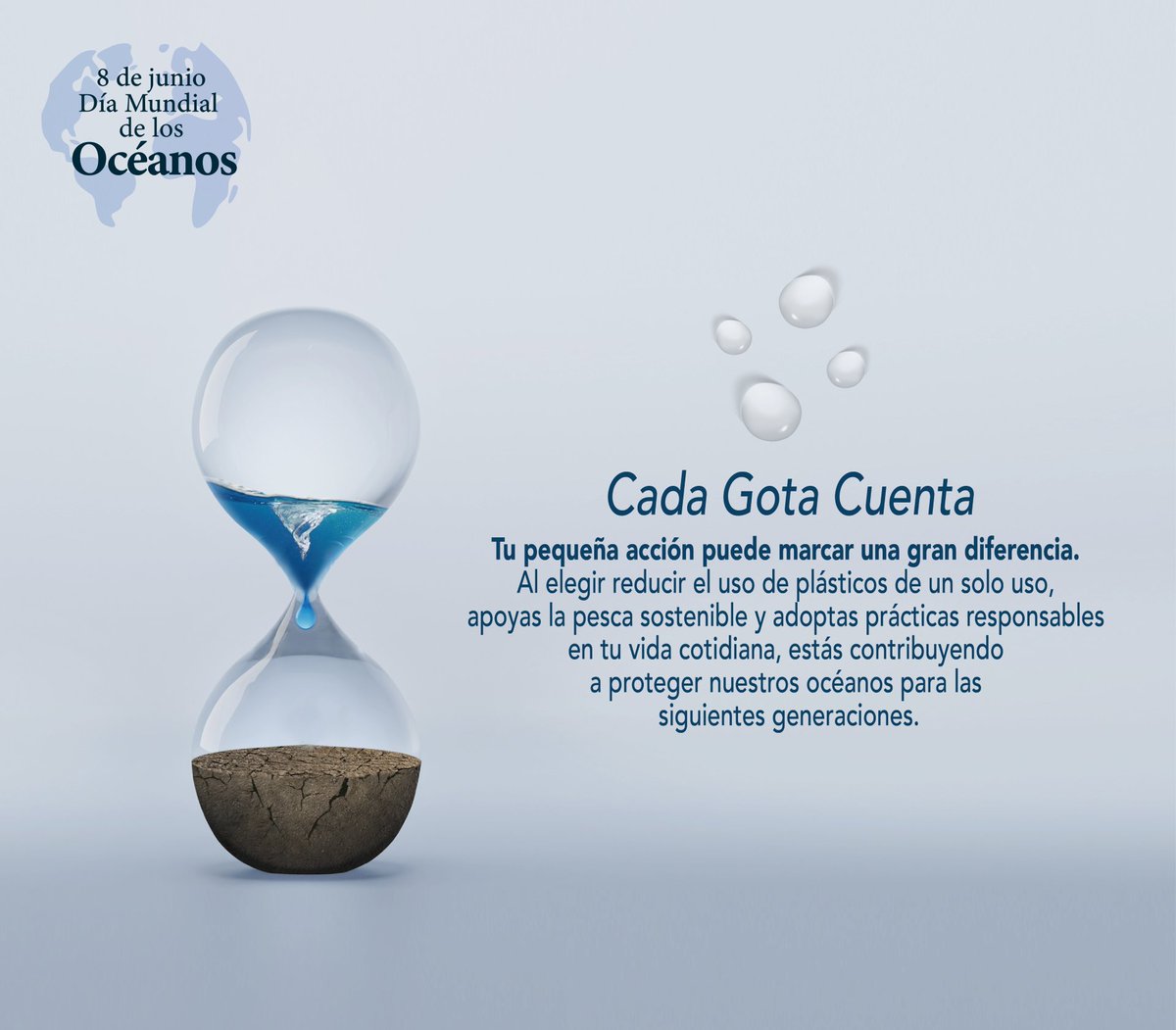En el #DíaDeLosOcéanos, nos comprometemos con la reducción de plásticos 🌍💚.

En 2018, desarrollamos un plan para: 
🔹 Reducir 🔹 Eliminar 🔹 Reemplazar.