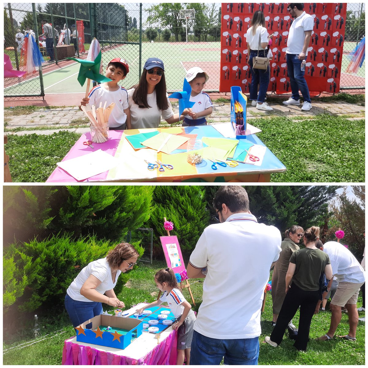 Gülüşlerimiz, düşlerimiz rengarenk. 🌈🎈💭
"Cumhuriyet Atatürk ve 100. Yıl” temalı “Çocukça Hayaller” etkinliğimizi eğlenceli ve kefiyli atölye çalışmalarıyla gerçekleştik. Katılım göstererek çocukça hayallermize ortak olan  kıymetli velilerimize teşekkür ederiz. ❤️💙