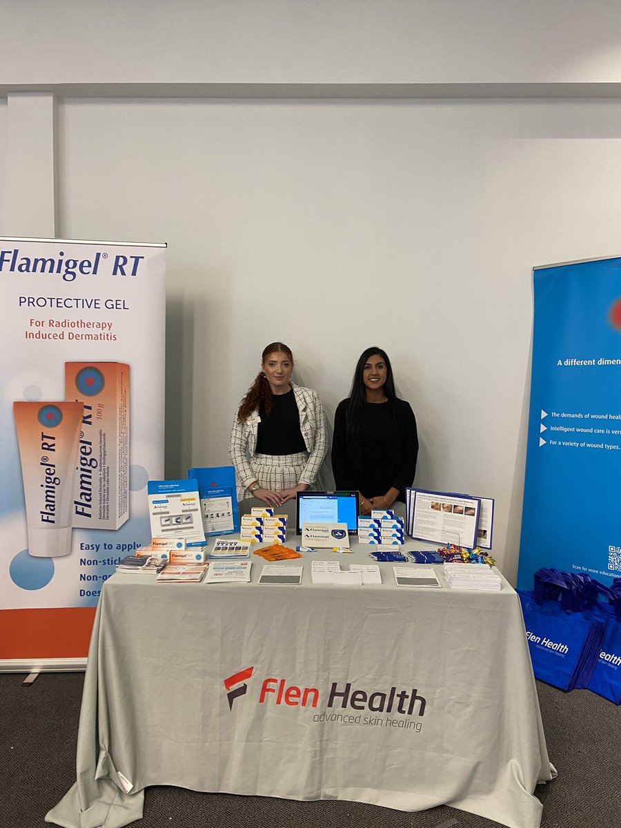 AB_FlenHealth's tweet photo. Today @FlenHealth are sponsoring @jcnreport in Birmingham. Come along and visit myself and Alice and learn all things #Flaminal and #FlamigelRT https://t.co/ndckSKQvy2