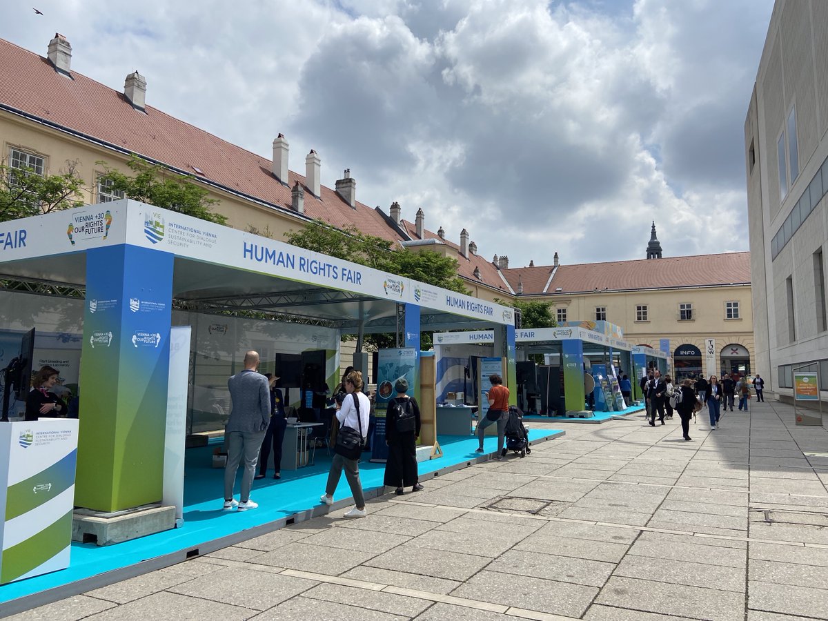 On 5 &amp; 6 June at the <a href="/MFA_Austria/">MFA Austria</a> Human Rights Fair in <a href="/mqwien/">MQ – MuseumsQuartier Wien</a>, <a href="/UNIDO/">UNIDO</a> presented its work in technology and knowledge transfer, digital transformation, investment promotion, women’s empowerment, training and skills, &amp; circular economy for advancing sustainable development for all