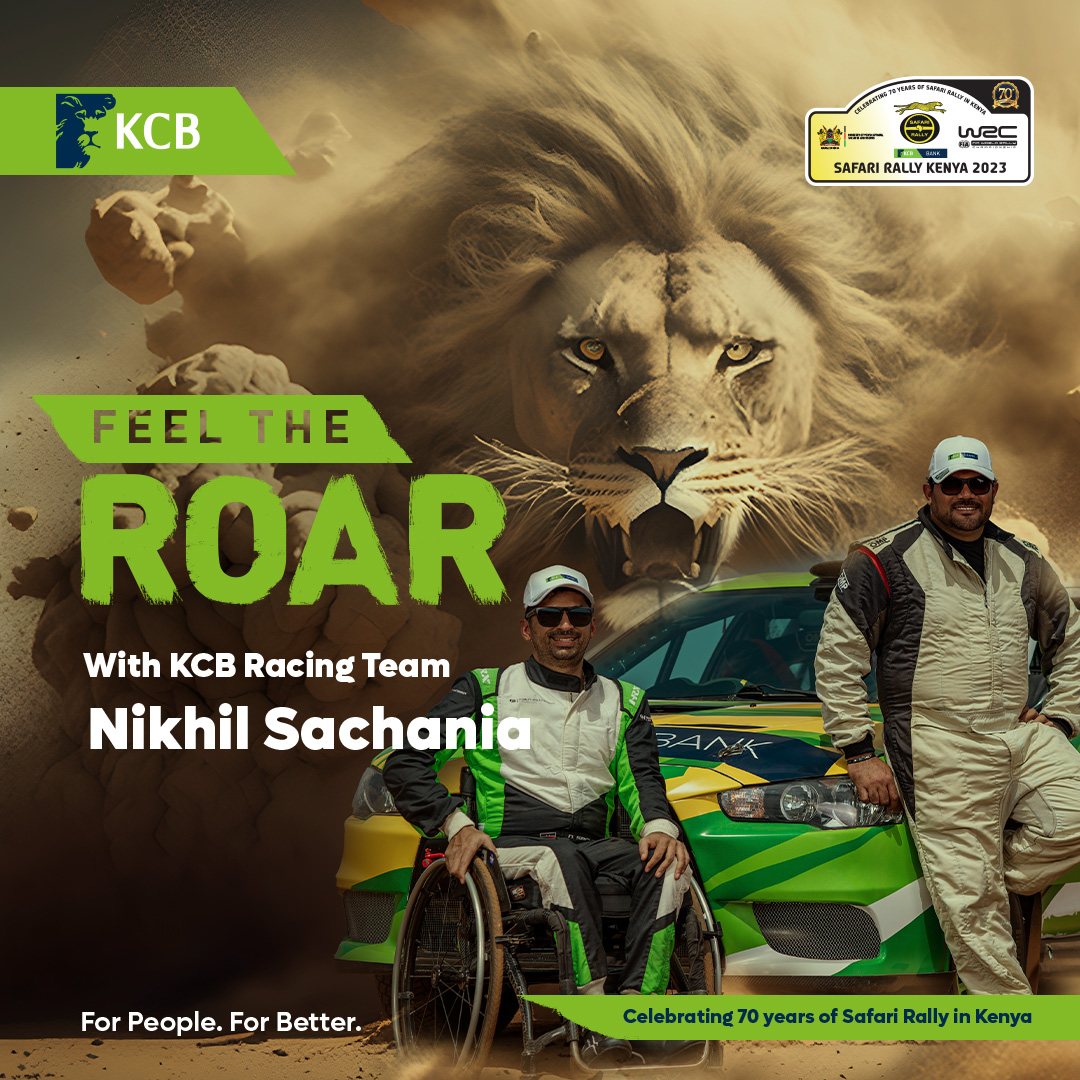 Defying Limits, Conquering Trails! Come cheer on Kenya’s very own Nikhil Sachania as he roars through this year’s WRC Safari Rally. Let's show our support and witness his incredible determination as he gears up for glory!
#WRCSafariRally2023 #FeelTheRoar
#RallyVibesNaKCB