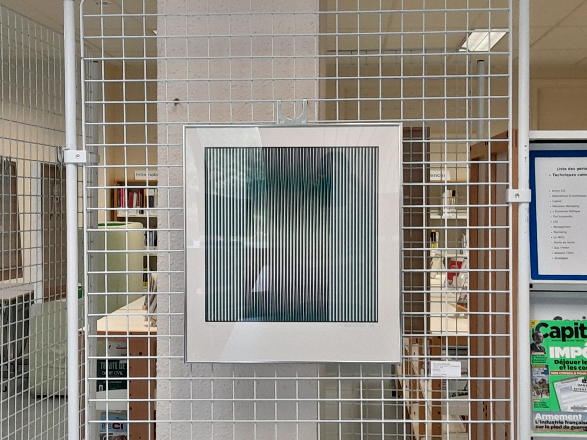 IUTLyon1's tweet photo. Expo Illusions d'optique : 
L' @iutlyon1  adresse ses sincères remerciements à l'équipe de l'Artothèque de la Maison du Livre de l'Image et du Son (#MILS) pour leur investissement et leur collaboration inestimable ! 

https://t.co/EUEFQ37plE https://t.co/0jhMMf1VgS