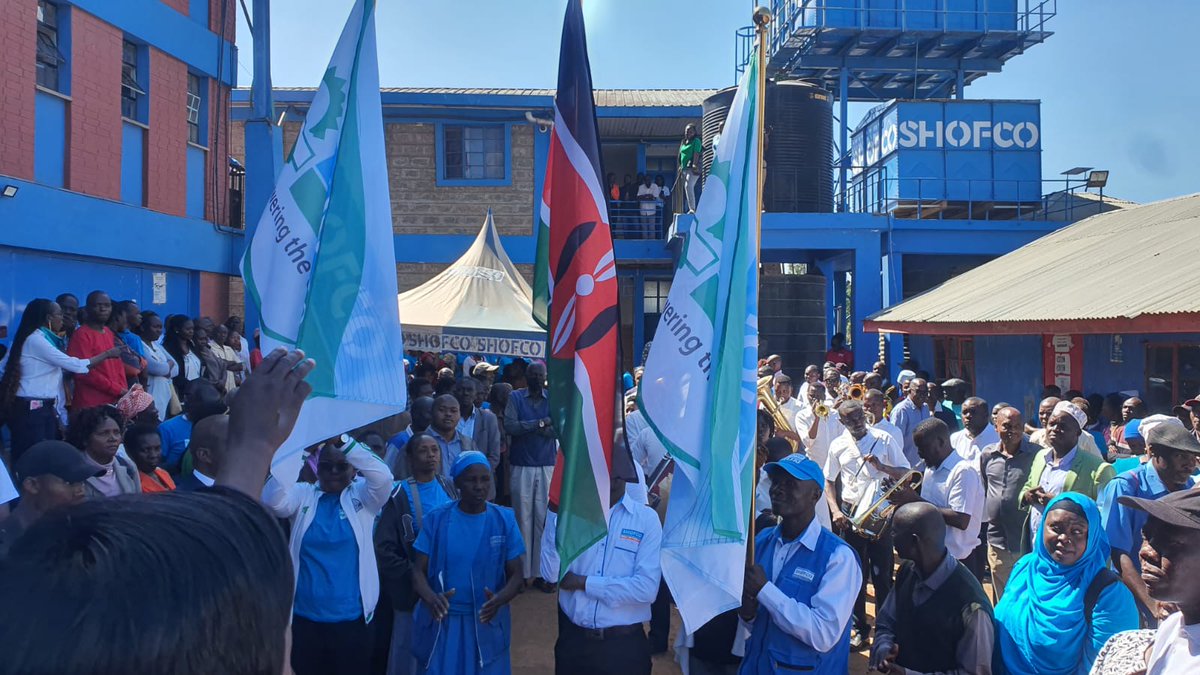 AugoMakouma's tweet photo. Today markes a very important day in the hearts and minds of the habitants of Kibera and its' environs as SHOFCOSACCO launch their new office at Koyaro Center in Kibera. Through is leadership @KennedyOdede many communities are now able to put cash in their pockets
#SHOFCOSACCO https://t.co/02kTLmfRXv