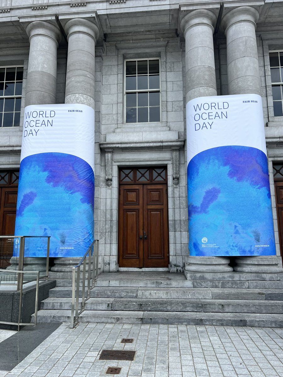 It is a pleasure to work with @FairSeasIreland on World Ocean Day in Cork, with great speakers and MC @SusanHayes_ . #FairSeas 
#WorldOceanDay #pureCork