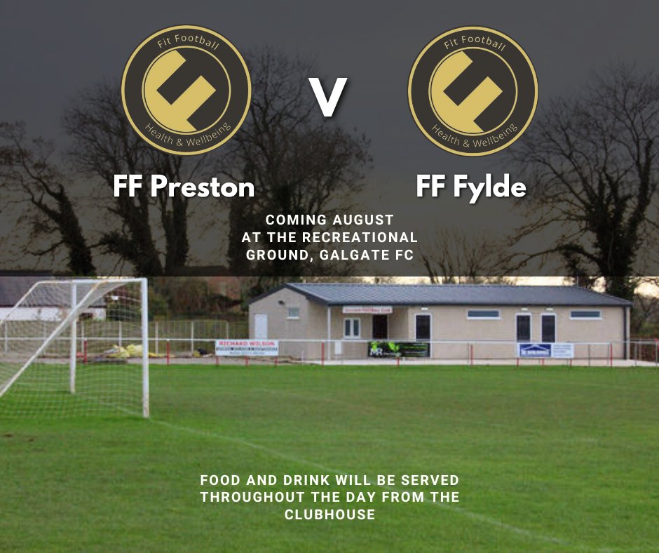 It's that time of year again when the Fylde and Preston leagues face off against each other.

This year's fixture will be played at the Recreational Ground at the home of @Galgatefc.

The game will be played on a Sunday in August, TBC.

Will Fylde maintain the Bragging rights !