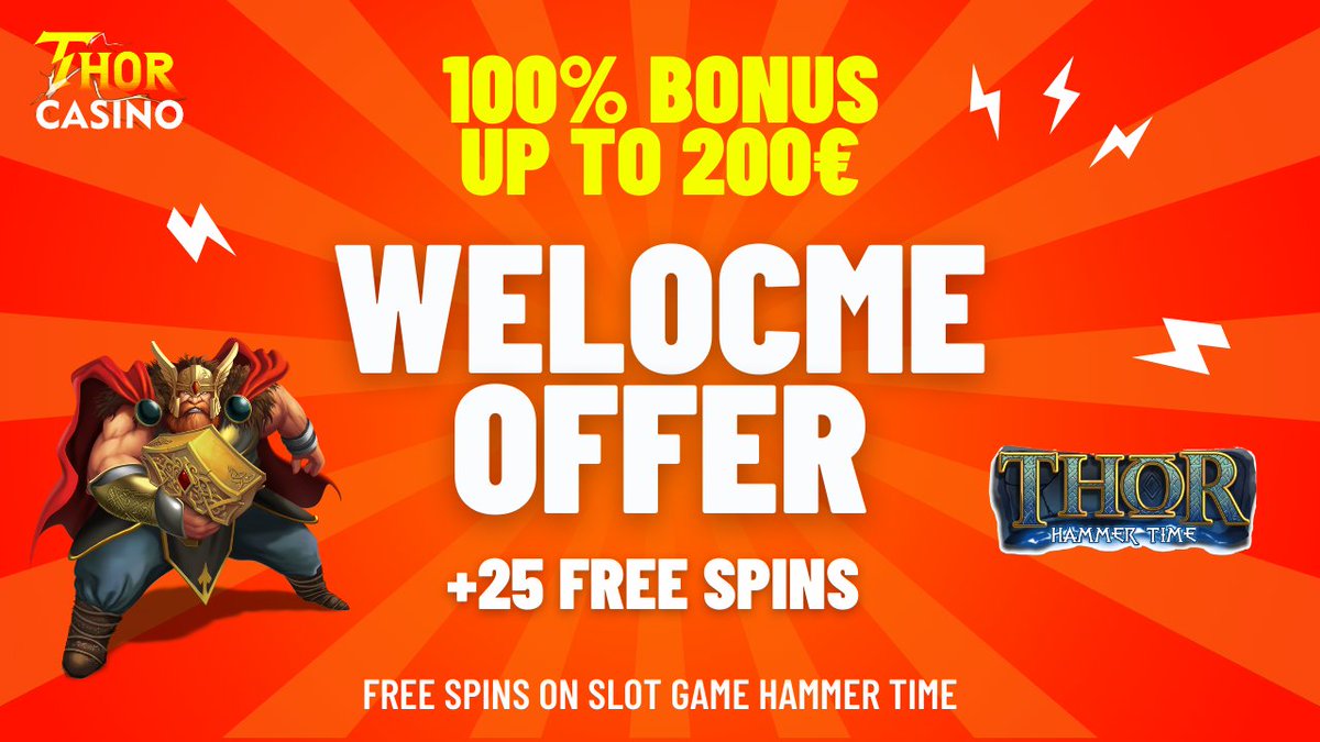 ThorCasino's tweet photo. Welcome offer! Get Your Startup Boost!
https://t.co/iNvwQRYZq8
#freespins #welcome #thorcasino #slots #bestcasino #cryptofriendly #vpnallowed https://t.co/Vx89pBdAgO