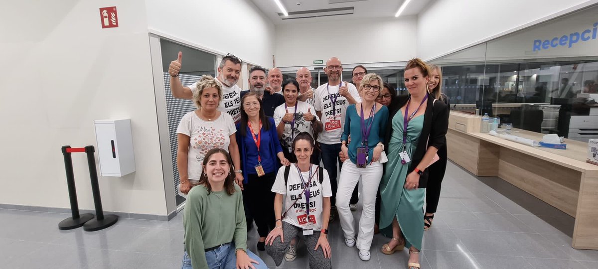 🥳 Felicitar els companys i companyes de l'Hospital Moisès Broggi pel gran triomf a les eleccions sindicals, celebrades ahir 7 de juny!

Continuem creixent 💪

#JosocUSOC #feselpas #votausoc