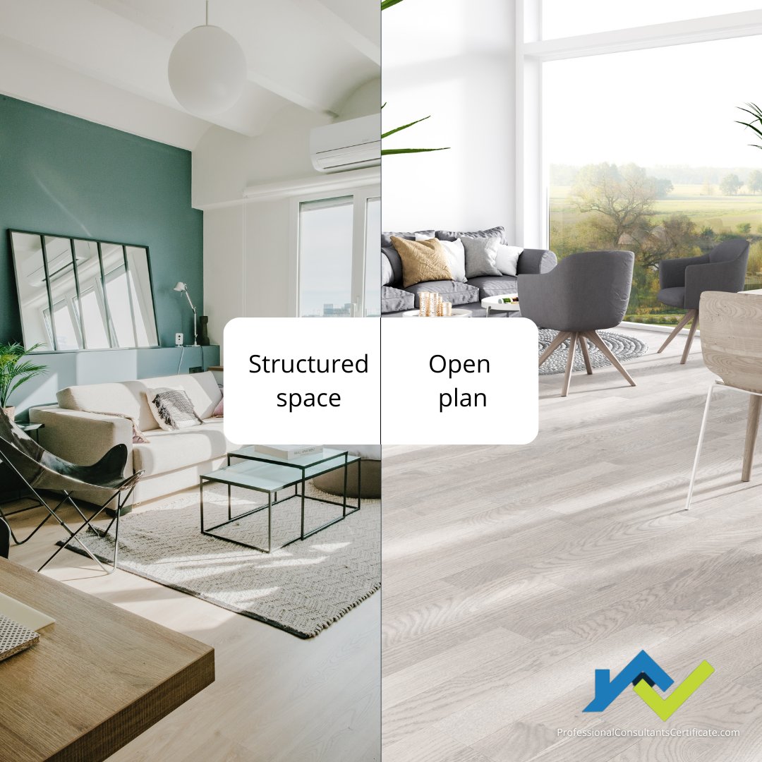 Is 'open plan' over? Today’s designers are moving more towards calm, cosy spaces that are designed to reduce overwhelm.
What are your preferences?

#interiorinspo #homedecorinspo #interiordesigntrends